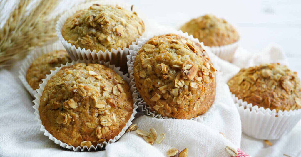 Banana & Oat Muffins