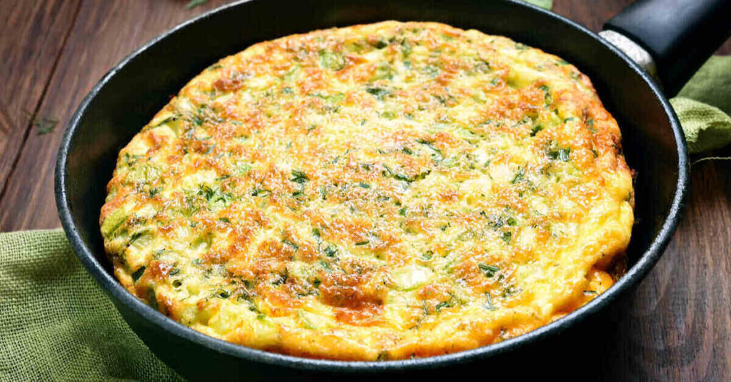 Zucchini Omelette